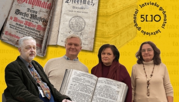 Noslēdzas garš un interesants ceļš grāmatniecības, valodas un literatūras vēsturē