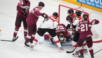 Latvijas hokejisti zaudē Austrijas izlasei ar 1:6, čempionātu noslēdz bez ceturtdaļfināla